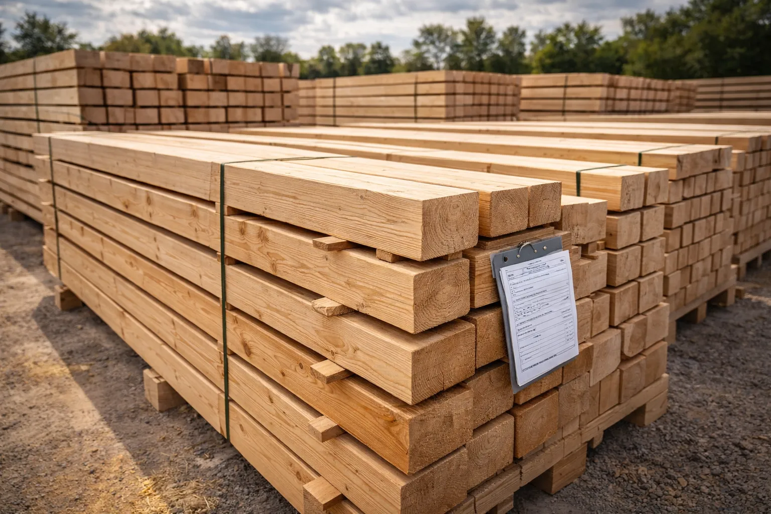 Budowa osiedla domów drewnianych